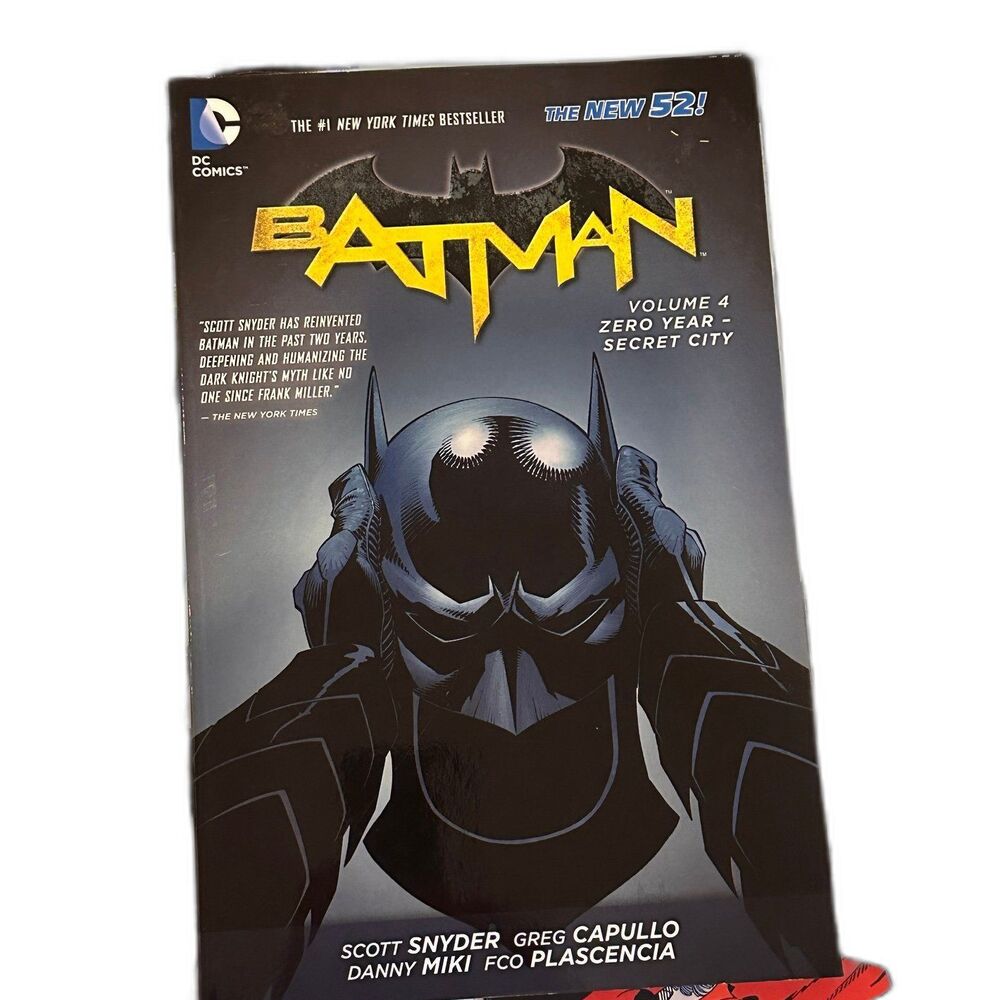 Batman Volume 4 Zero Year Secret City DC NEW 52 Graphic Novel TPB Comic book